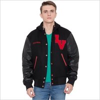 Black Customized Varsity Jacket