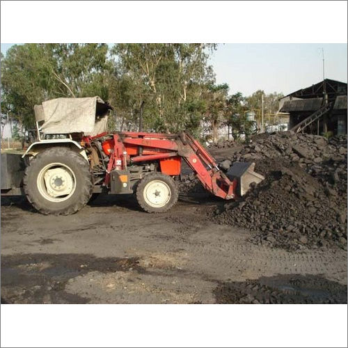 Coal Handling with Loader Attachment