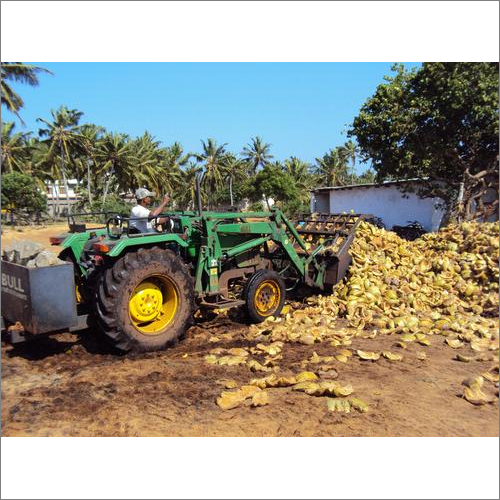 Coconut Shells Handling With Grabbing Fork By BULL MACHINES (PVT) LIMITED