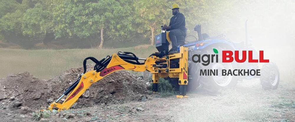 Agri Bull mini Backhoe