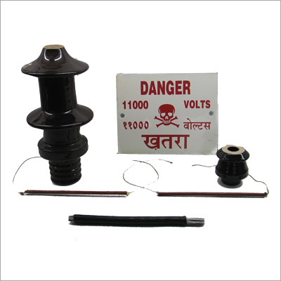 Vitreos enameled and powder coated danger plates