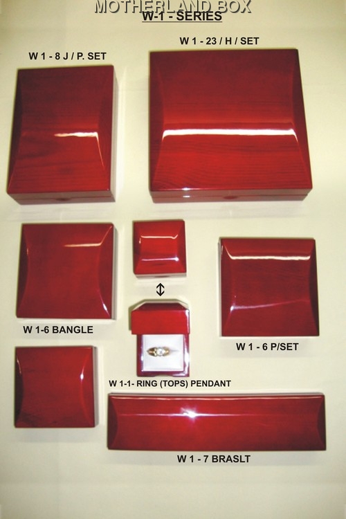 Rose wood jewellery boxes
