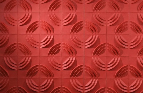 Ripple Tiles - 3-Inch by 6-Inch Relief Design | Unique Design, Easy Installation, Durable, Versatile, Modern Look