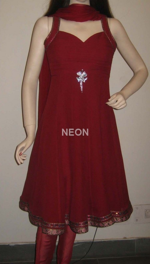 Indowestern Anarkali suit