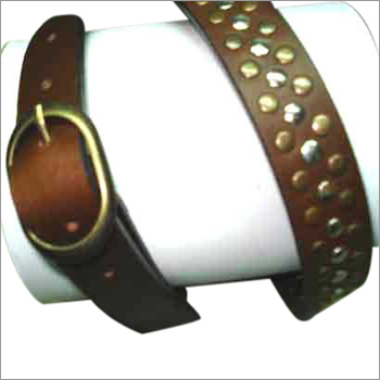 Designer Leather Belts - Genuine Leather, 35-40mm Width, Brown | Metal Buckle, Stylish, Durable, Adjustable