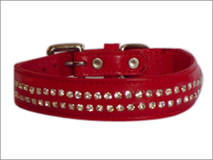 Clear Crystal Baby Dog Collar