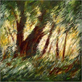 The Woods Oil Painting