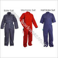 Safety Boiler Suits - Cotton, Multi Sizes, Navy Blue | Comfortable Fit, Durable Fabric, Heat Resistant, Multi-pockets, Reinforced Seams