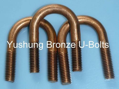 Silicon bronze phosphor bronze U-bolts