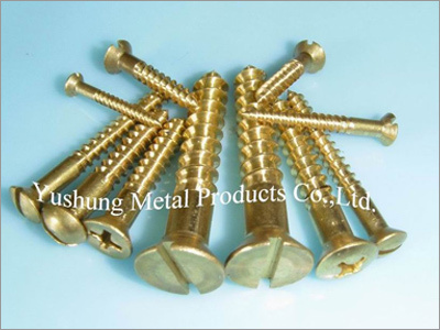 Brass Wood Screw