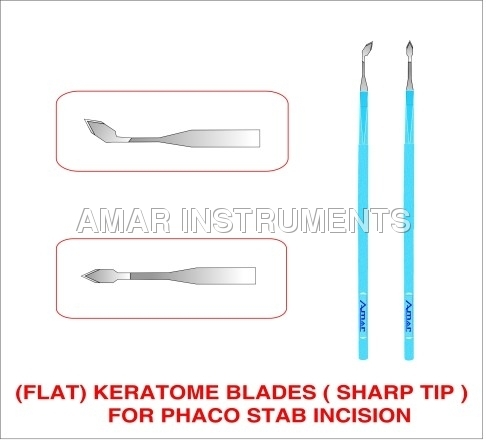 Keratome Blades(Sharp Tip) For Phaco Stab Incision