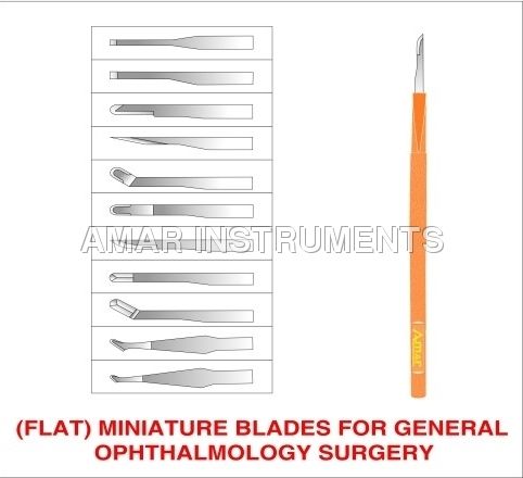Miniature Blades For General Opthalmology Surgery
