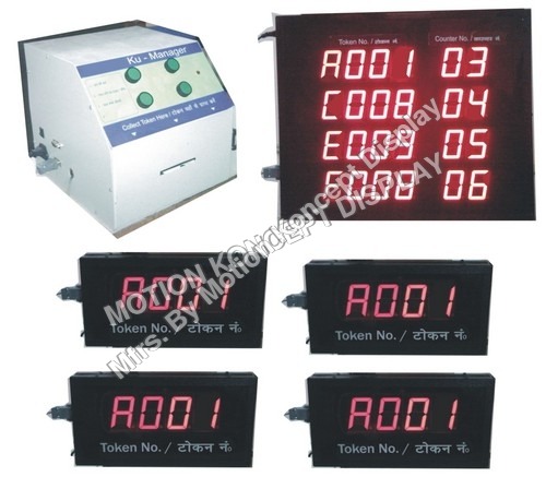 LED Que Manager Display System