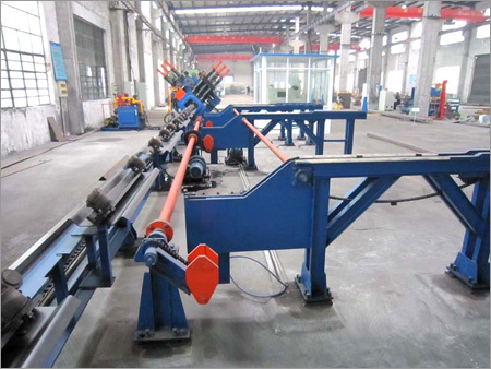 CNC Angle Drilling and Marking Line