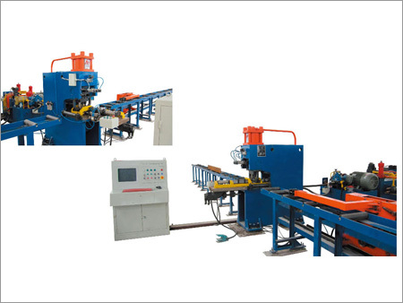 CNC Hydraulic Angle Punching and Marking Line