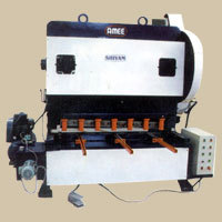 Over crank shearing machine