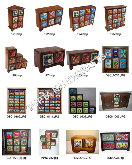 Antique Wooden Drawers