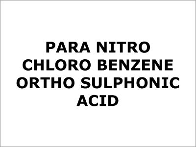 Para Nitro Chloro Benzene Ortho Sulphonic Acid