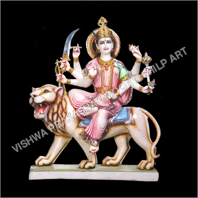 Marble Durga Statue