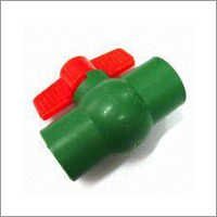 Ppr Ball Valve - Polypropylene, Sizes 16-75 Mm | Corrosion Resistant, Durable, Easy Install, Flow Regulation, Leak-proof
