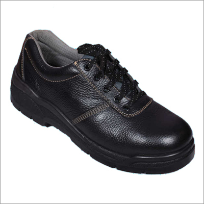Leather Men Safety Shoe