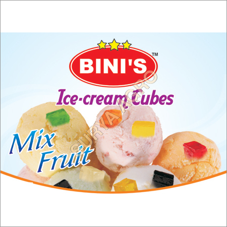 Ice Cream Cube Mix Fruit