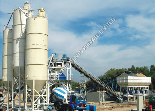 Horizontal Concrete Mixing Plant