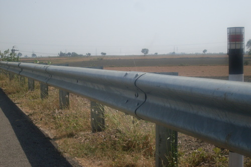 Metal Beam Crash Barrier
