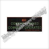 Led Petrol Pump Sign Board - Acrylic, Customizable Dimensions | High Brightness, Clear Display, Durable, Easy To Use, Reduces Queues