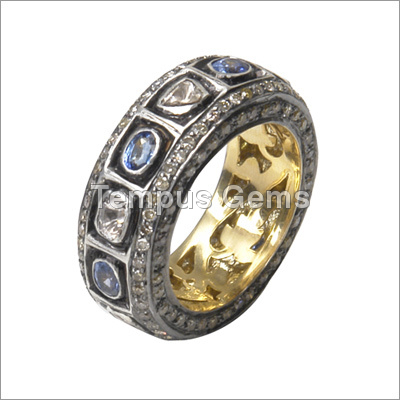 Rose Cut Diamond Ring