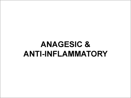 Anagesic & Anti-Inflammatory