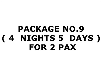 Package No. 9 (4 Nights & 5 Days) For 2 Pax - Luxury Accommodation, Coach Transportation, Himalayan Sightseeing Tour