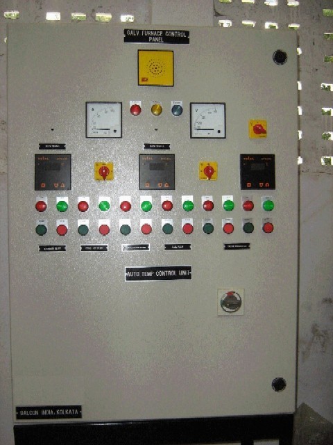Galvanizing Control Panel