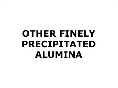 Other Finely Precipitated Alumina
