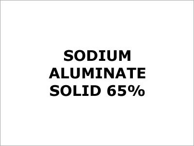 Sodium Aluminate Solid 
