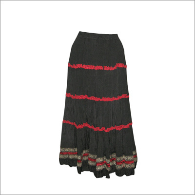 Cotton Long Skirt