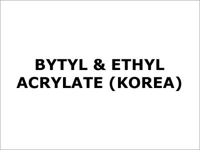 Bytyl & Ethyl Acrylate (Korea)