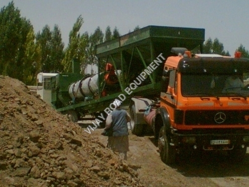 Mobile Asphalt Drum Mix Plant