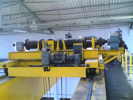 Double Girder Crane Trolley Assembly
