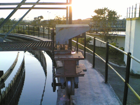 Clarifier Drive On Rail
