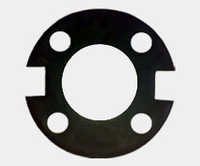 Ms Submersible Flanges - Mild Steel, Variable Dimensions, Four Bolt Holes | Durable Design, Corrosion Resistant, Easy Installation