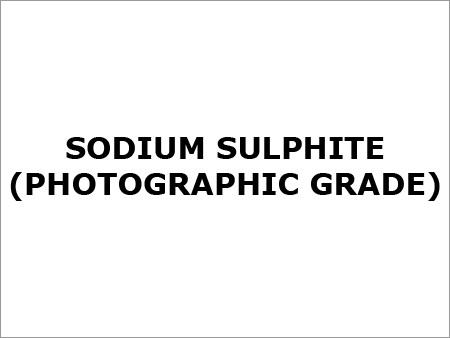 Sodium Sulphite Photographic Grade