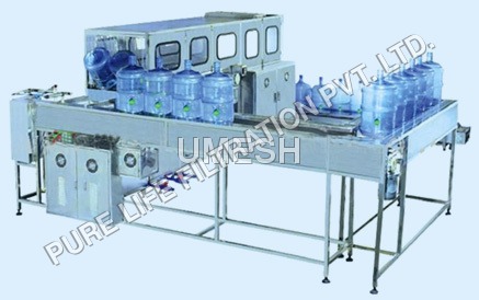 Automatic 20 Jar Rinsing Filling & Capping Machine