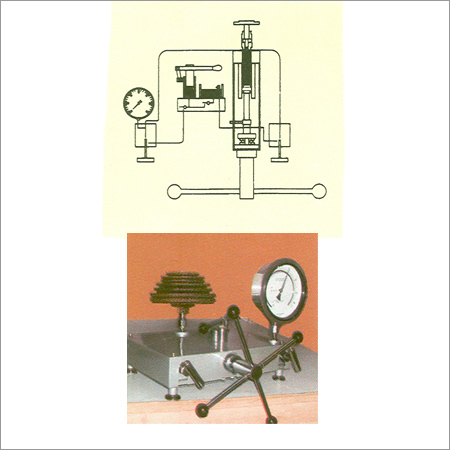 Dead Weight Tester Single Pisten