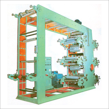 Six Colour Flexographic Printing Machine