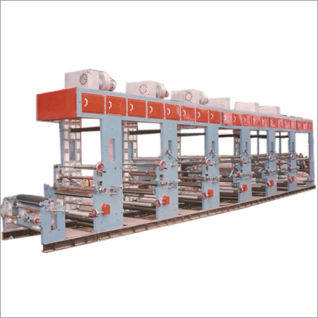 6 Colour Rotogravure Printing Machine
