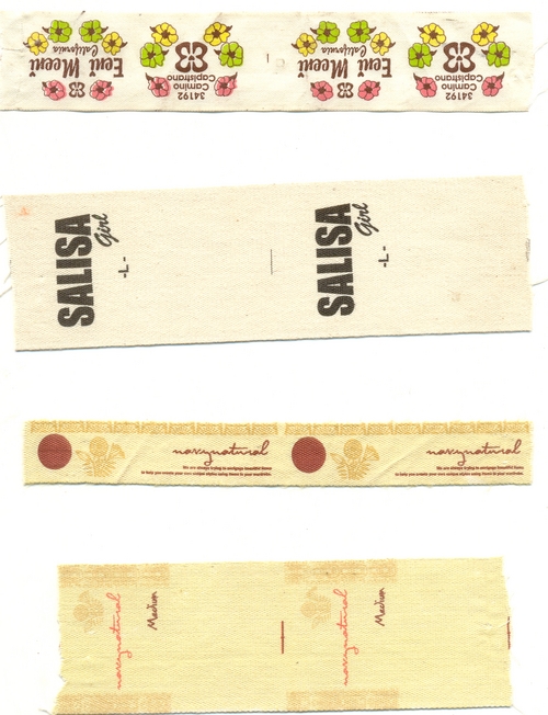 Printed Twill Tapes