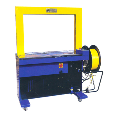 Automatic Strapping Machine - Stainless Steel, Blue Finish | Enhanced Durability and Versatility