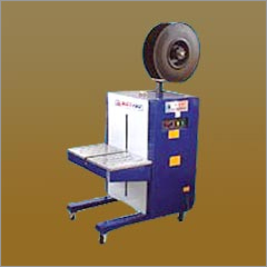 Vertical Strapping Machine - Heavy-Duty Steel Frame Adjustable Tension Control User-Friendly Interface