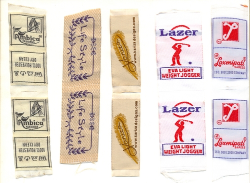 Woven Taffeta White Labels